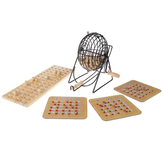 Toy Time Deluxe Bingo Game Set with Shutter Cards
